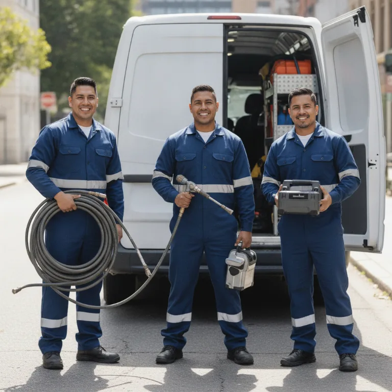 Destapar Drenajes equipo en Miguel Aleman (La Doce)